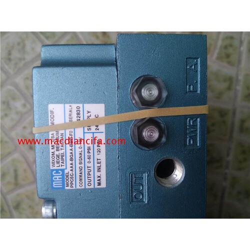 MAC电磁阀比例阀PPC5C-AAA-BGAA-BBB-FO (美国原装进口期货预定）