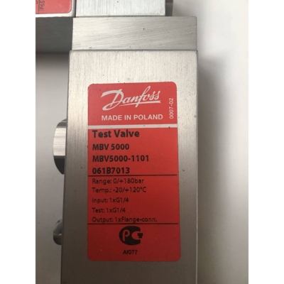 DANFOSS MBV5000-1101 061B7013丹佛斯测试阀 全新正品议价