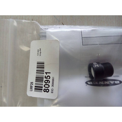 全新正品 BANNER 镜头 LMF25 80951