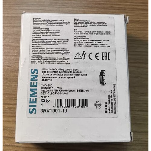 SIEMENS/ 西门子辅助开关 3RV1901-1J