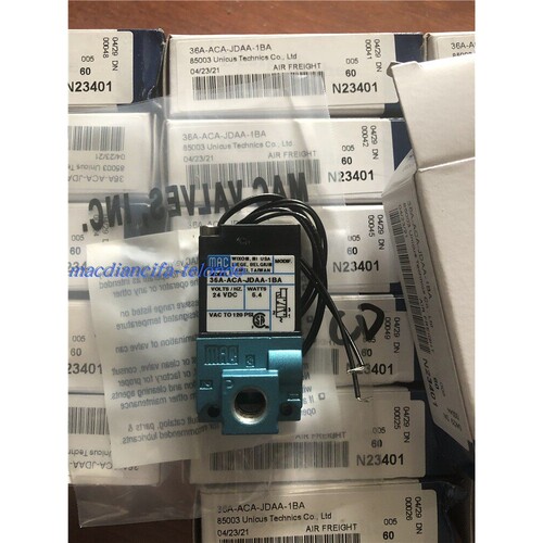 MAC电磁阀36A-ACA-JDAA-1BA 2024报关进口，顺丰包邮