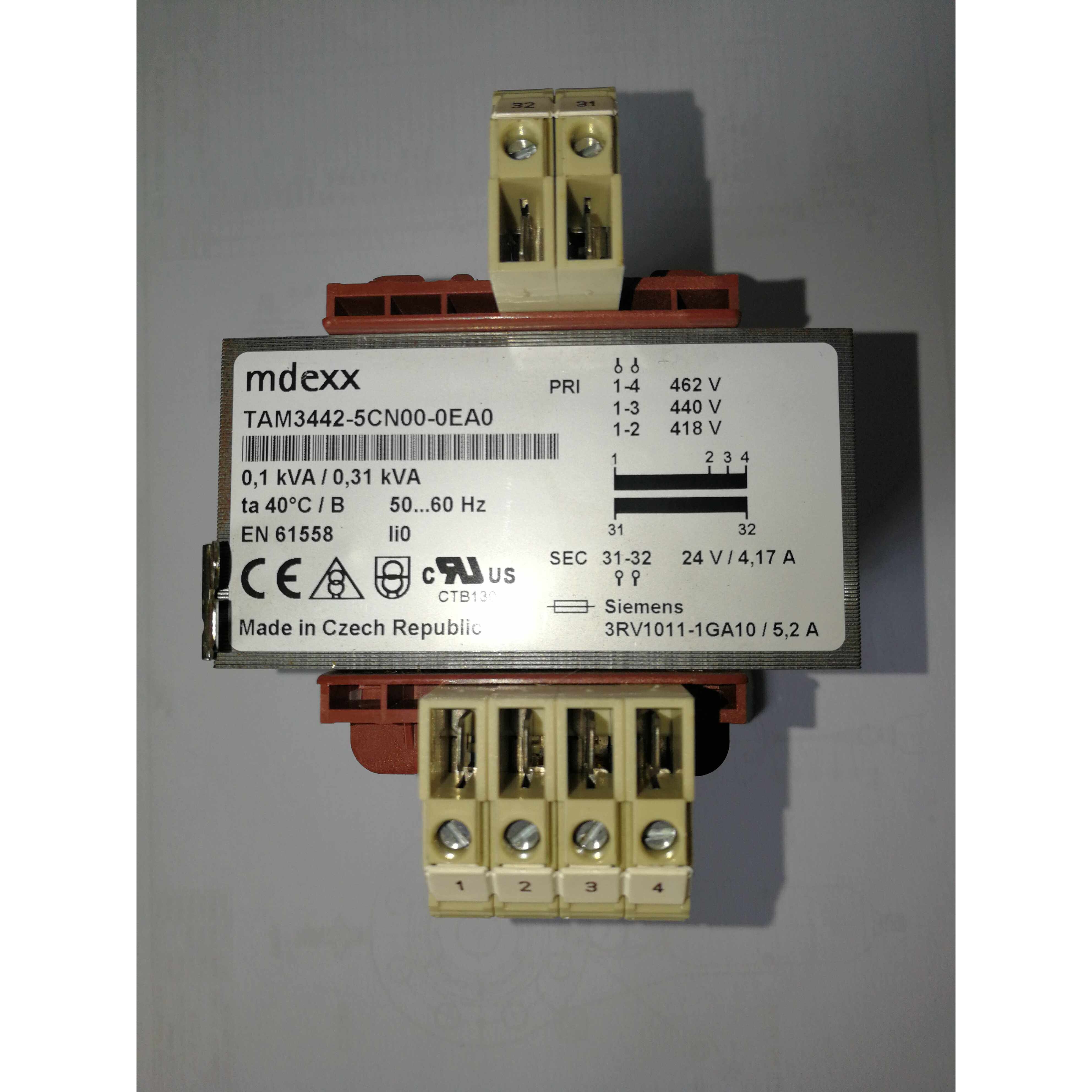 全新mdexx美德克斯 电源变压器TAM3342-5CN00-0EA0现货