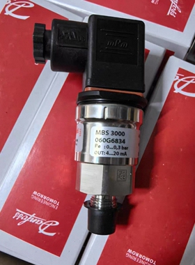 丹佛斯MBS3000 060G6834 压力传感器0-0.3bar 4-20mA 3m量程