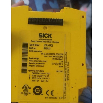 sick安全继电器UE410-4RO3订货号:6026143