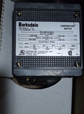 Barksdale温度开关T2H-H251S-25-A美国