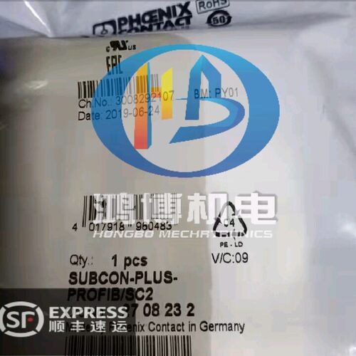菲尼克斯D-SUB总线连接器SUBCON-PLUS-PROFIB/PG/SC2-2708245全新