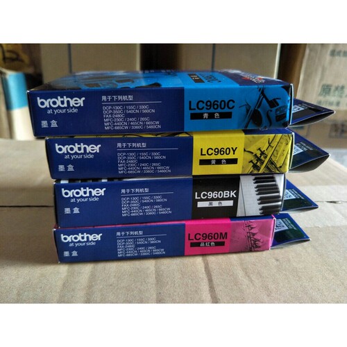 原装兄弟960墨盒 MFC-3360C/685CW/5460CN FAX-2480C LC960BK墨盒