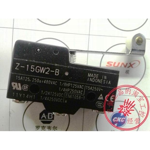 15GW2 B耐高温限位开关实物图一盒起 OMRON欧姆龙微动开关Z 原包装