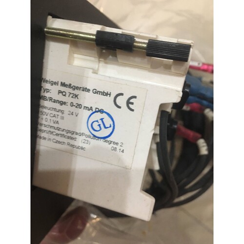 WEIGEL CHAIN LENGTH METER PQ72K 0-20mA