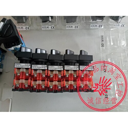 正品富士按钮AR22PR-2O PLE3 AR22PR-3 AR9T511-M 2档3档选择开关