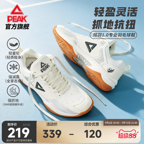匹克态极翎羽1.0羽毛球鞋