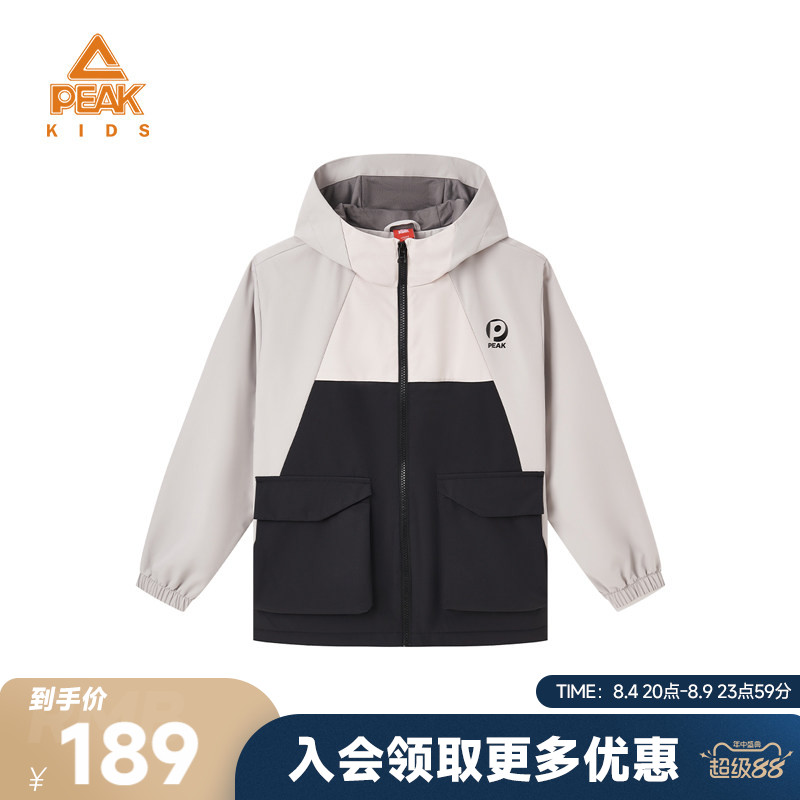 防风保暖儿童抓绒外套