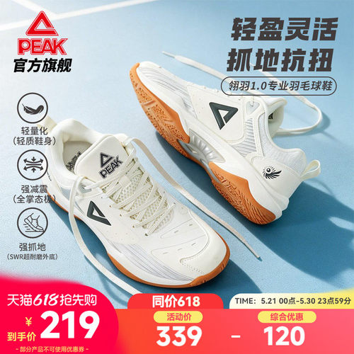 匹克态极翎羽1.0羽毛球鞋