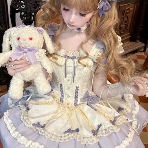古董慕斯lolita晚礼服成人礼裙