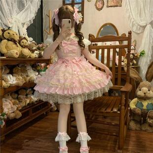 YoYo酱原创设计Lolita洋装doll感jsk吊带连衣裙夏季