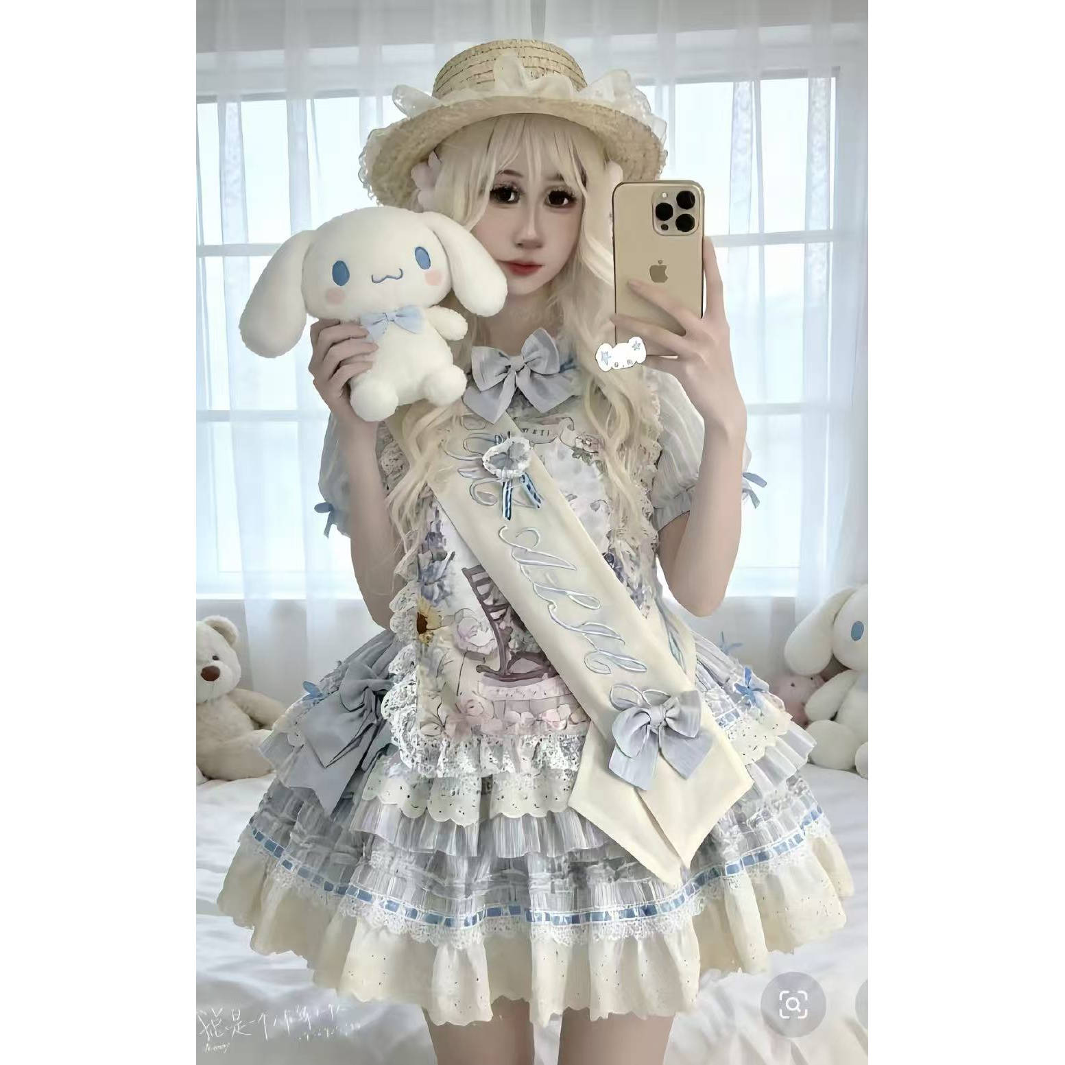 白日梦方糖匣子doll感洛丽塔OP