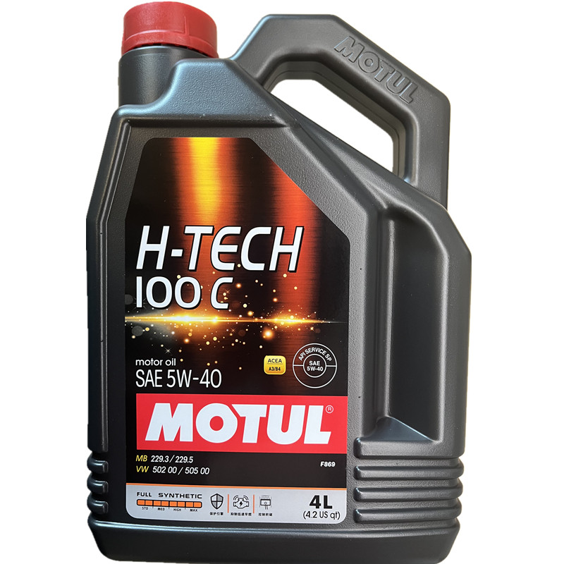 全合成汽车机油HT100摩特4升5W40