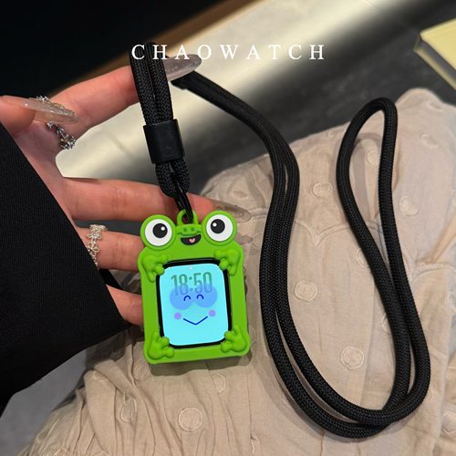 玩具总动员青蛙挂绳式适用于苹果手表s11保护壳iwatchs987s10代se