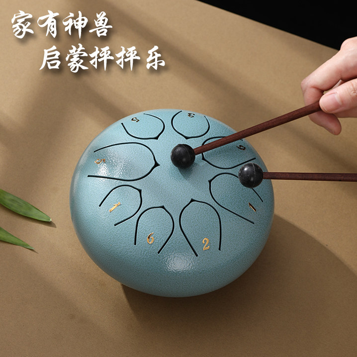 儿童空灵鼓乐器15音13音空灵鼓8音初学习敲打乐器色空鼓治愈乐器