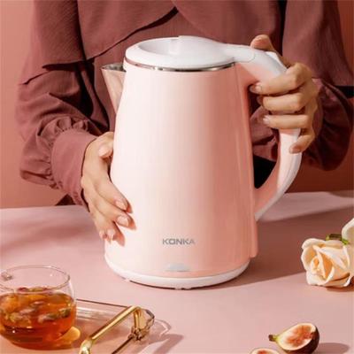 速热电热水壶康佳不锈钢2.2升