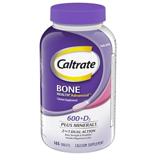 现货美国Caltrate钙片plus加强配方600mg+维D3矿物质片120粒