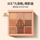 3CE眼影盘九色overtake哑光大地色橘棕盘12色RAW NEUTRALS水泥盘