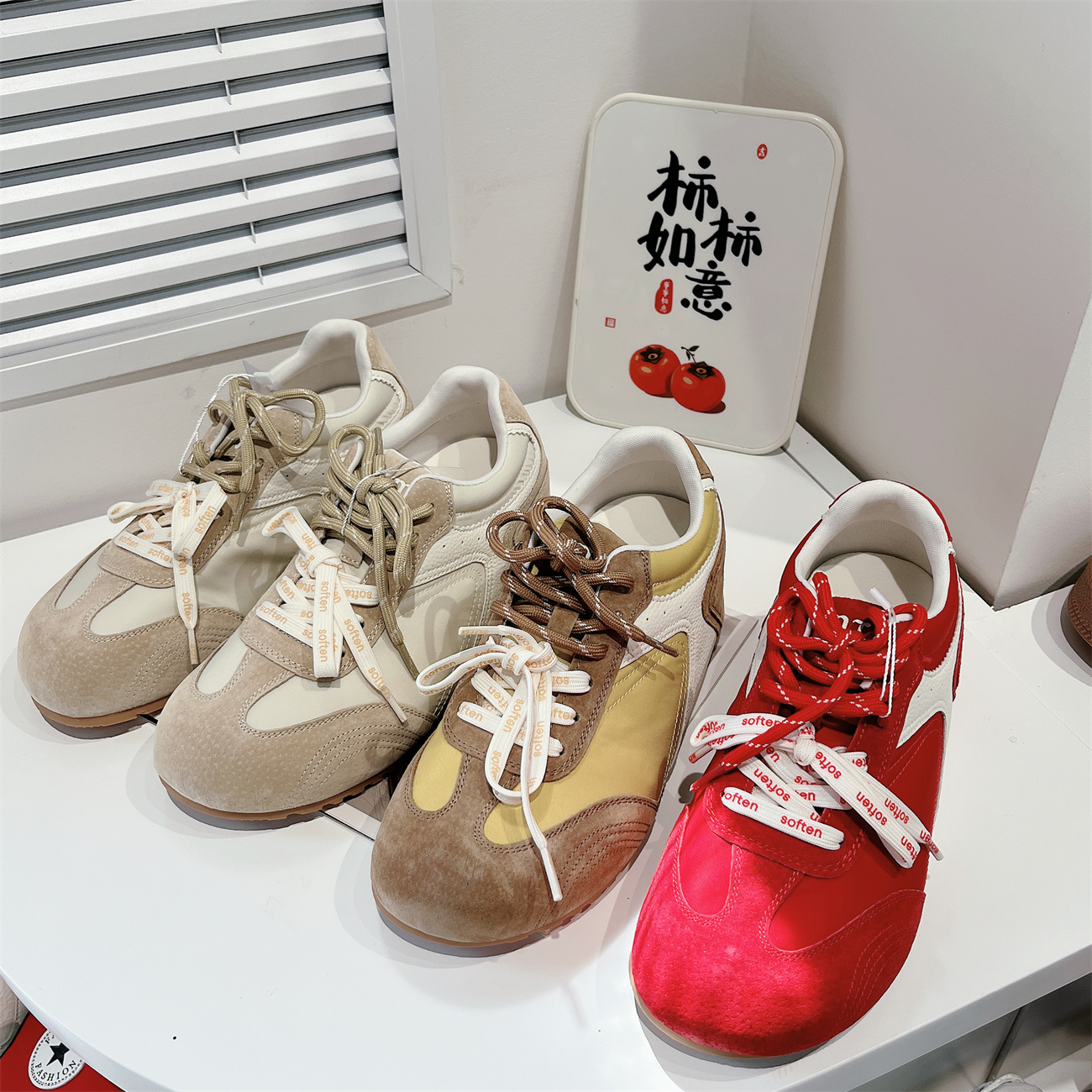 真皮牛皮！断码清仓女鞋运动鞋阿甘鞋系带舒适百搭休闲鞋6628