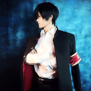 【送领带、袖标】家庭教师云雀恭弥COS服衣服中山装cosplay服装男