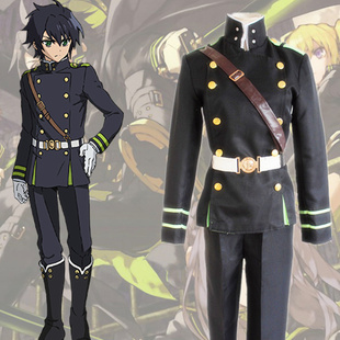 终结的炽天使百夜优一郎cos服帝鬼军筱娅队服cosplay服装现货热销
