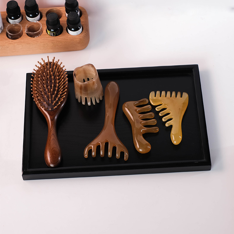 美容院头疗专用工具按摩经络梳