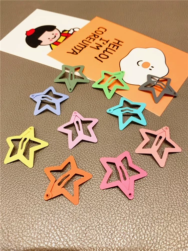 Брендовая милая матовая детская заколка для волос для принцессы, челка, шпильки для волос