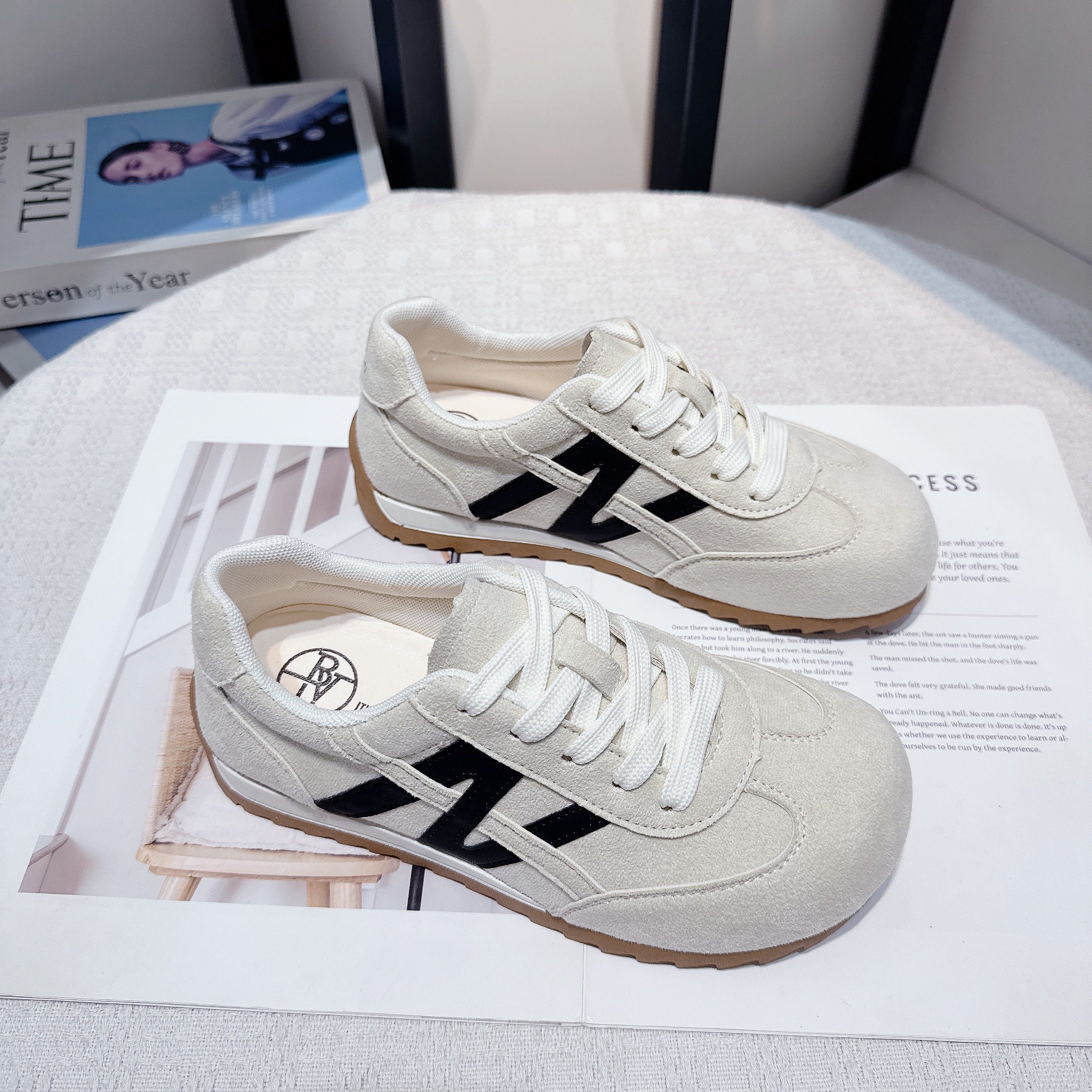 德训鞋女2026年春季新款百搭学生休闲板鞋子舒适轻便运动鞋阿甘鞋,女鞋,德训鞋,淘宝优惠券,粉丝福利购,淘宝优惠卷