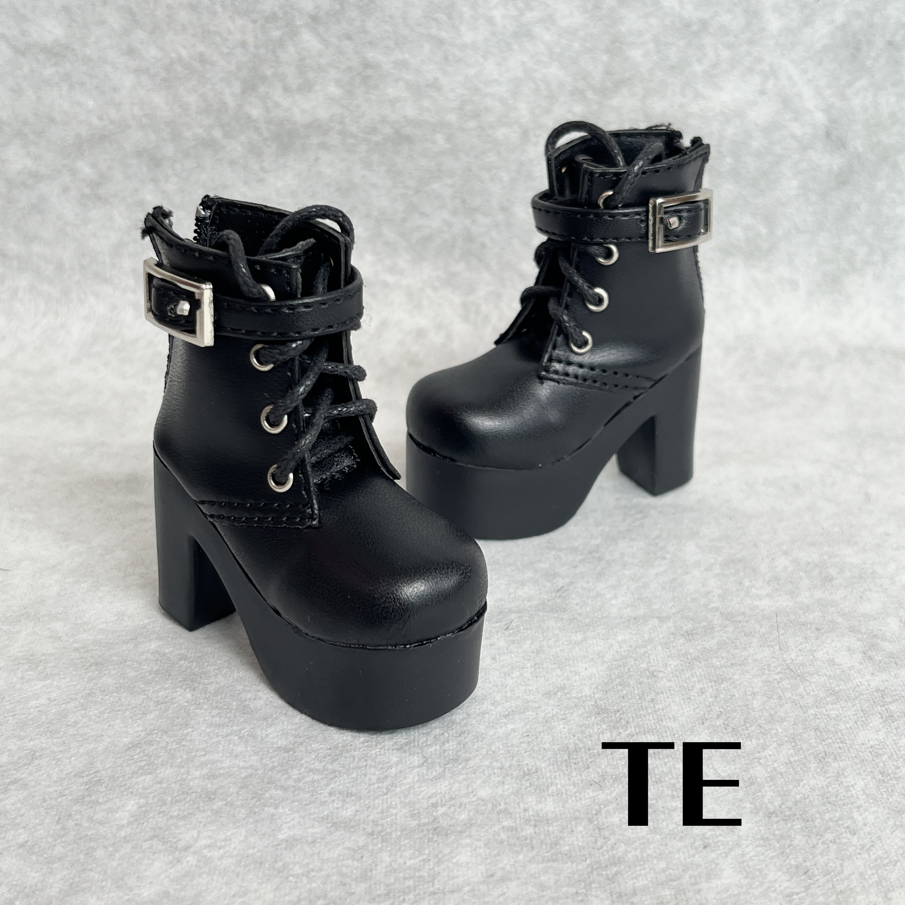 【TE BJD】4分3分女BJD娃娃鞋子impl68高跟鞋短靴朋克1/4MSD1/3SD