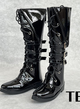 【TE BJD】4分3分叔壮叔男娃鞋骑士长靴1/4 1/3  BJD娃娃鞋子