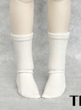 【TE BJD】4分短袜cd2代男soom猫可可bjd配件id75UF75小腿袜厚袜