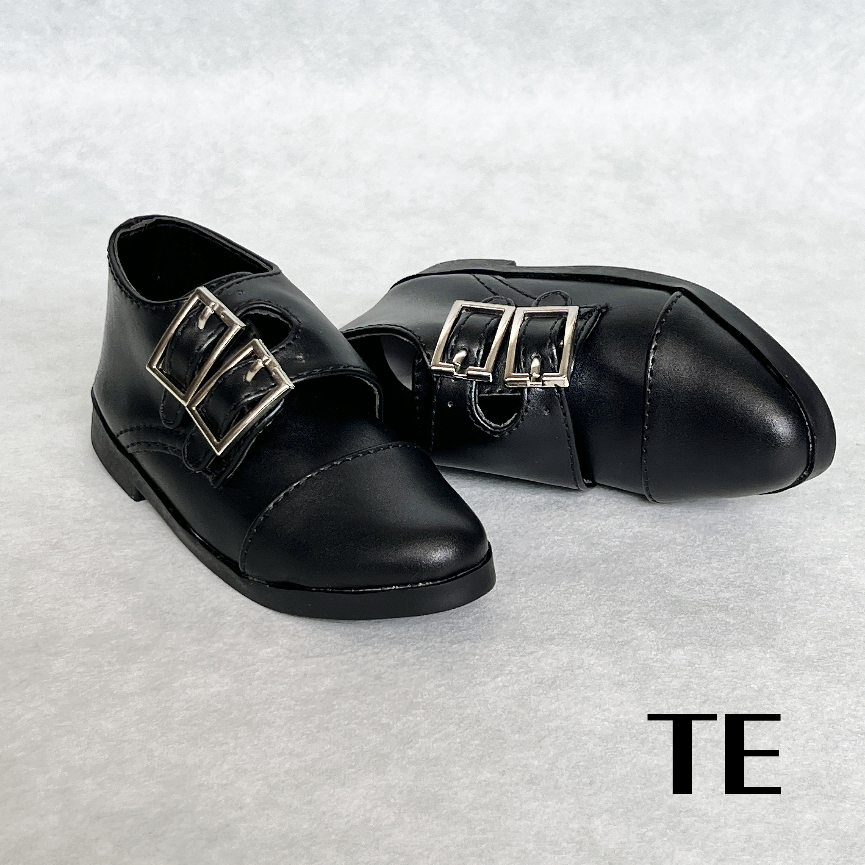 【TE BJD】SD17大叔ID75壮叔 方头双扣西装皮鞋 BJD娃娃正装鞋子