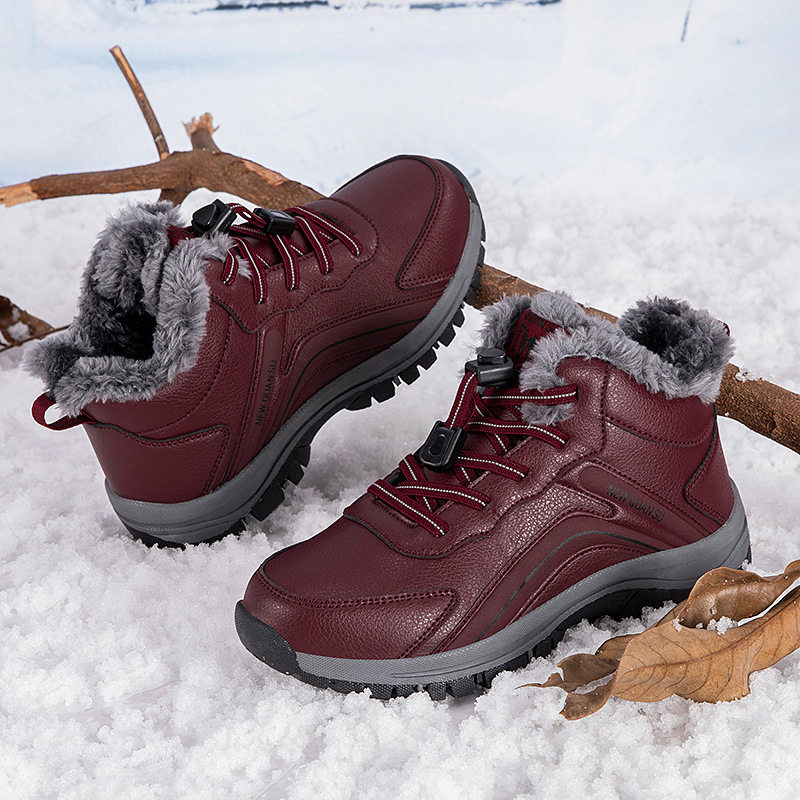 东北高帮大棉鞋女鞋冬季加绒加厚妈妈鞋中老年防滑老人雪地靴,流行男鞋,时装靴,淘宝优惠券,粉丝福利购,淘宝优惠卷