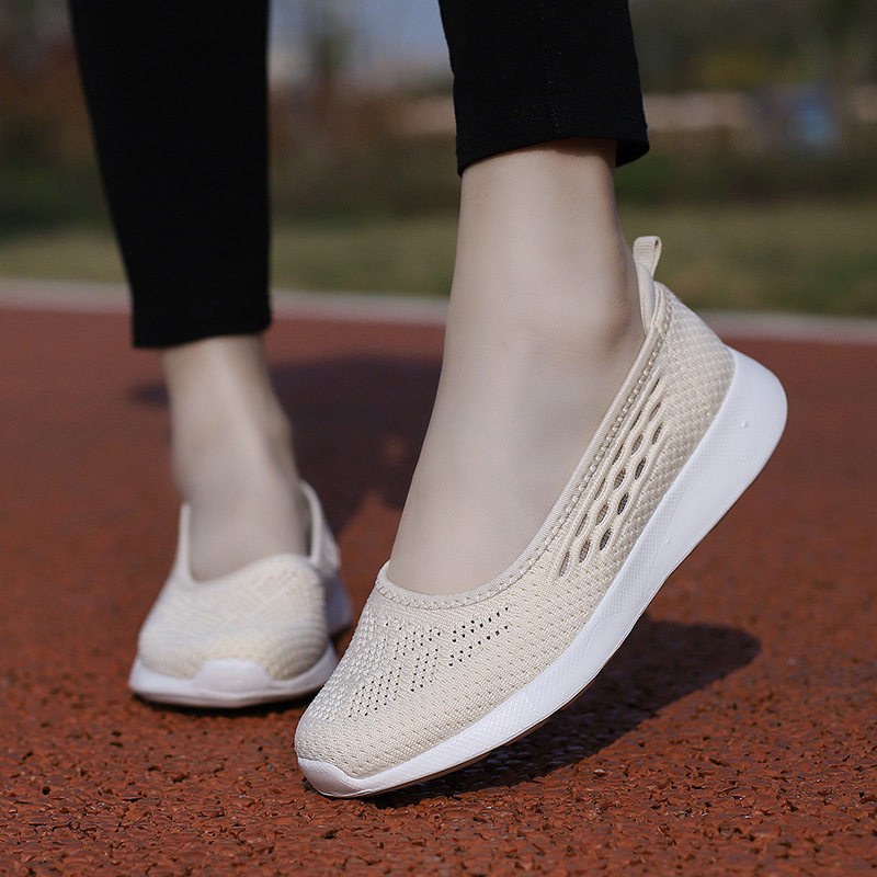 夏季妈妈鞋透气网面镂空老人鞋女防滑老北京布鞋软底中老年健步鞋,女鞋,浅口单鞋,淘宝优惠券,粉丝福利购,淘宝优惠卷