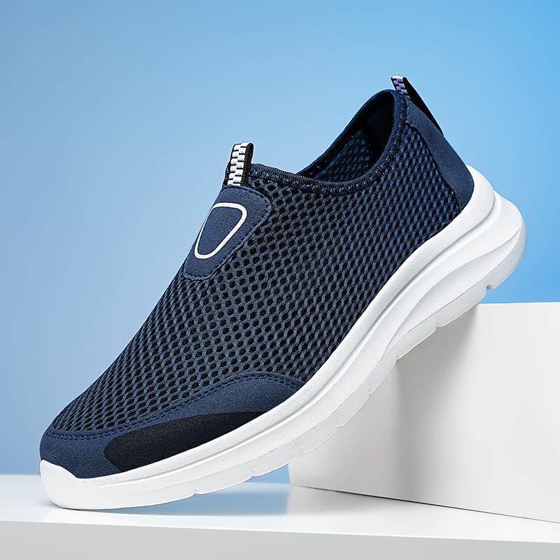 网面一脚蹬男鞋48大码套脚休闲鞋舒适透气轻便潮流平底鞋,流行男鞋,单鞋,淘宝优惠券,粉丝福利购,淘宝优惠卷