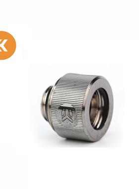 EK-全新H Fitting 14mm G1/4 水冷头硬管快拧接头12mm/16mm黑色