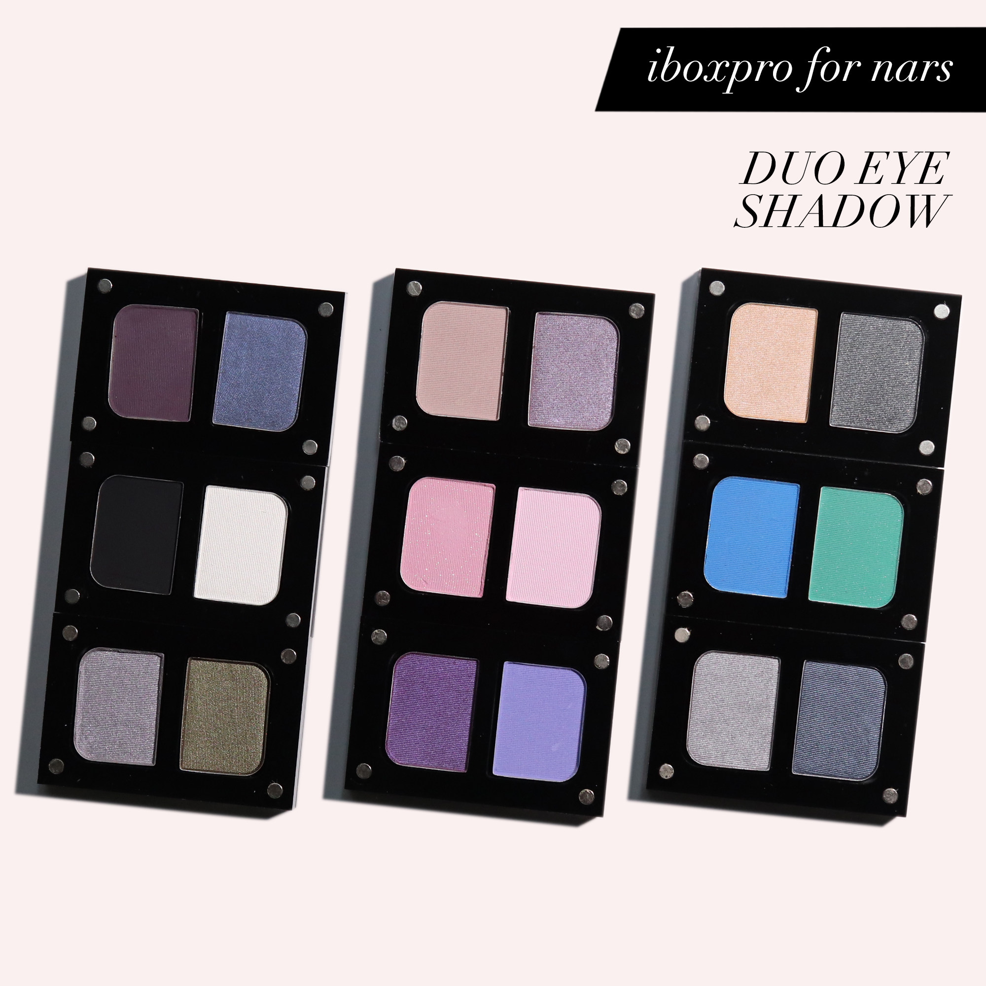 独家定制Nars老款4g双色绝版眼影收纳盒cleo/violetta/bouthan...