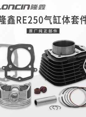 隆鑫CR5无极200R恒舰华洋T4黄河魔术师6档RE250发动机气缸体套缸