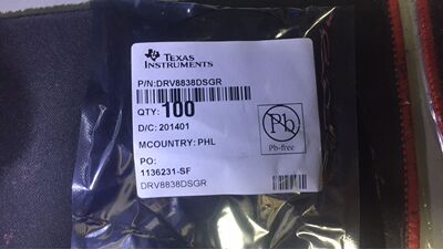 全新正品原装 DRV8838DSGR 承诺假壹罰十