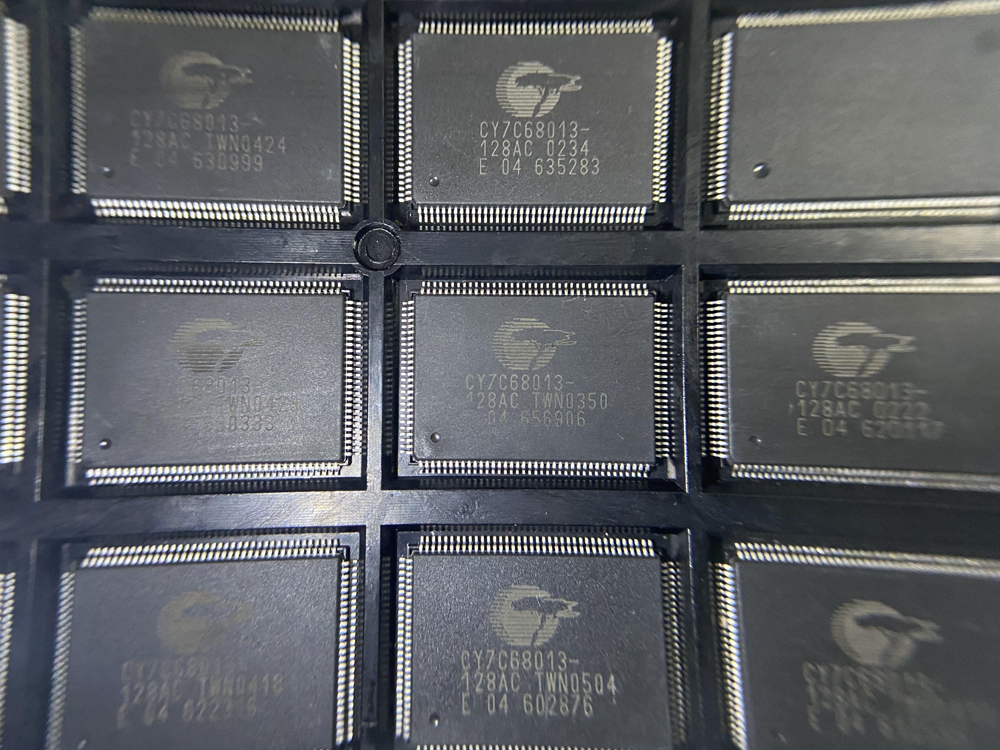 CY7C68013A-100AXC CY7C68013-100AC 全新正品 实体现货
