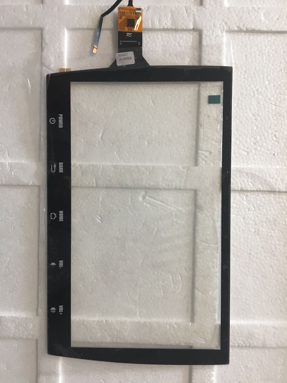 RS8437 YDT-8088-01屏幕10.2寸车载大屏导航屏6P12P接口触摸 外屏