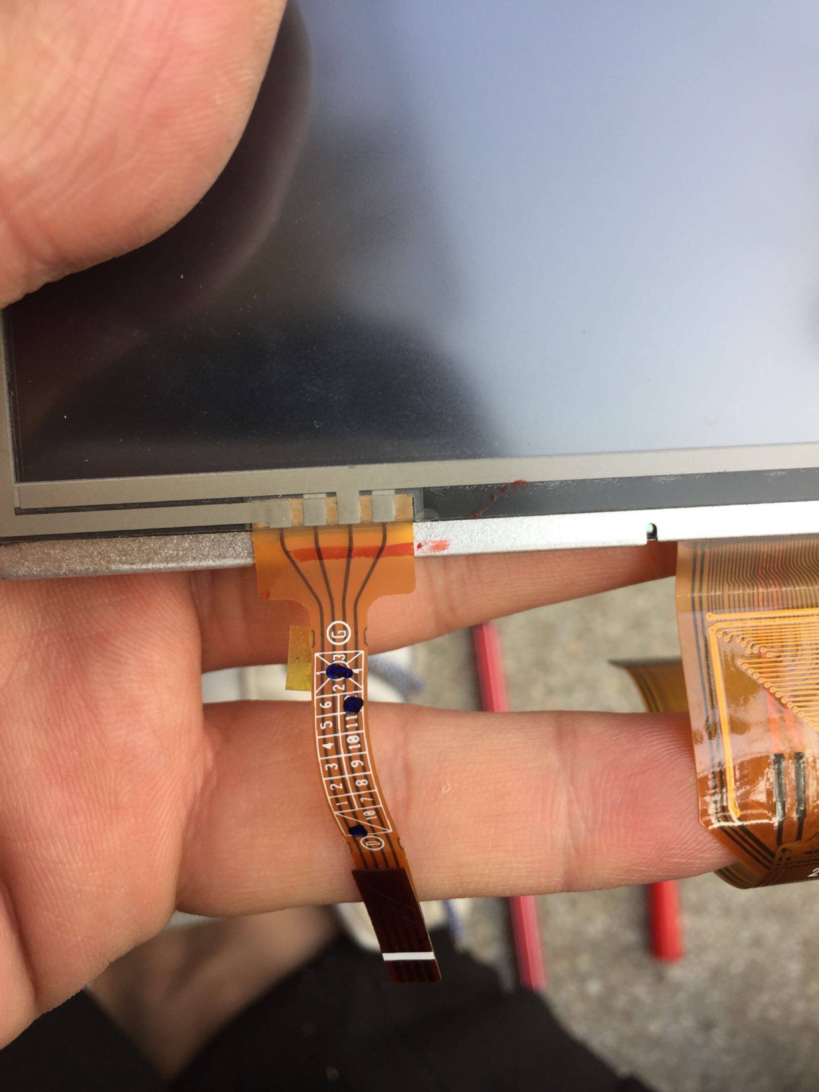 适用东风标致308车载DVD中控导航 触摸屏手写屏 外屏玻璃屏 屏幕