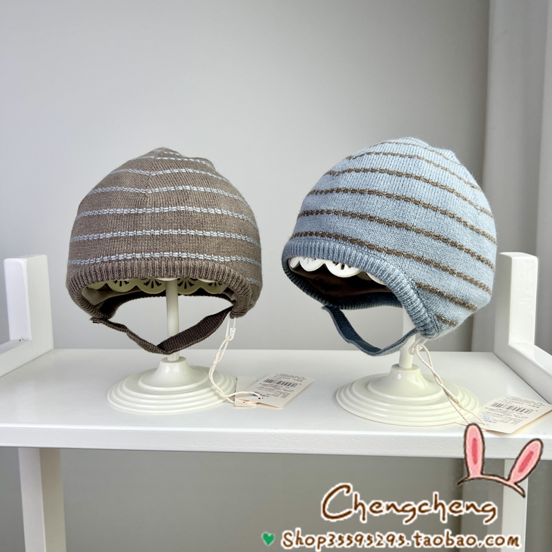 双层洋气百搭柔软2025可爱套头帽