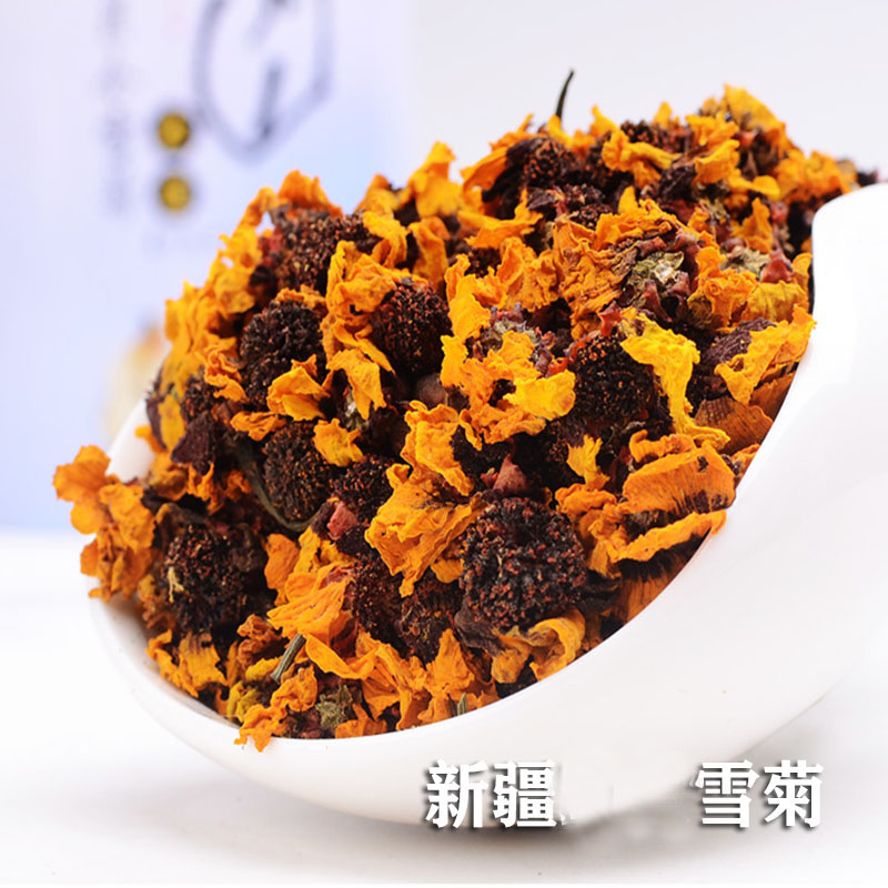 新疆正宗昆仑雪菊花茶自然瓶装精选新货茶叶农家花茶40g