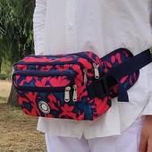 新款 包做生意包尼龙布牛津布帆布包妈妈包 腰包女包男包大腰包收款