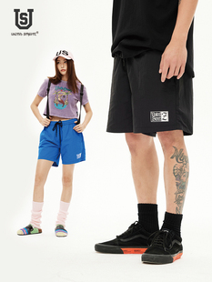 US联邦街牌收纳变包轻薄速干运动短裤 街头户外多色飞盘冲浪男女